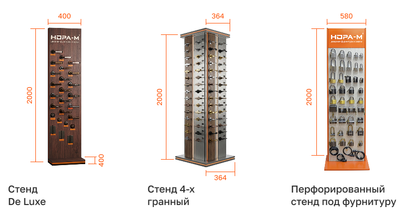 Стенды напольные
