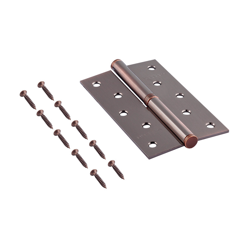 Комплектация и упаковка Петля левая/правая 750-5" (125*75*2,5) без колп. цвет Старая медь Нора-М