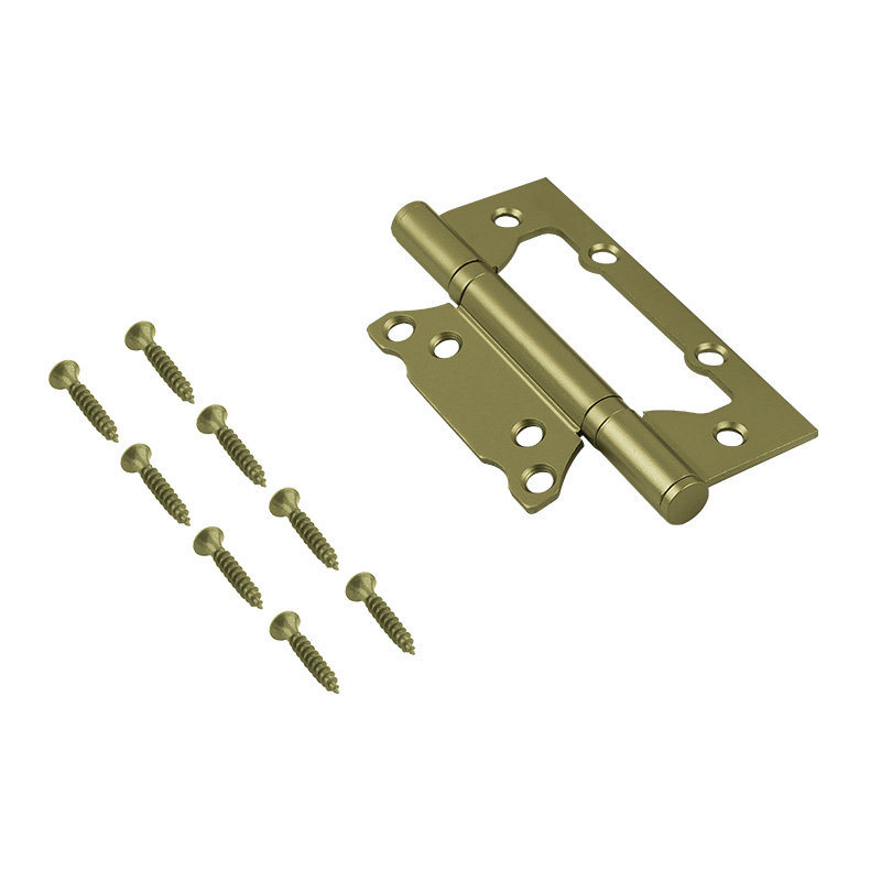 Комплектация и упаковка Петля без врезки 800-5'' (125*74*2,6мм) без колп. ISPARUS цвет Старая бронза Нора-М