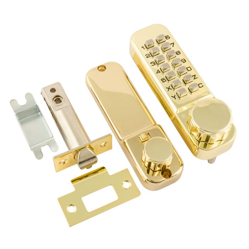 Кодовый замок с фиксатором 101 цвет  Нора-М