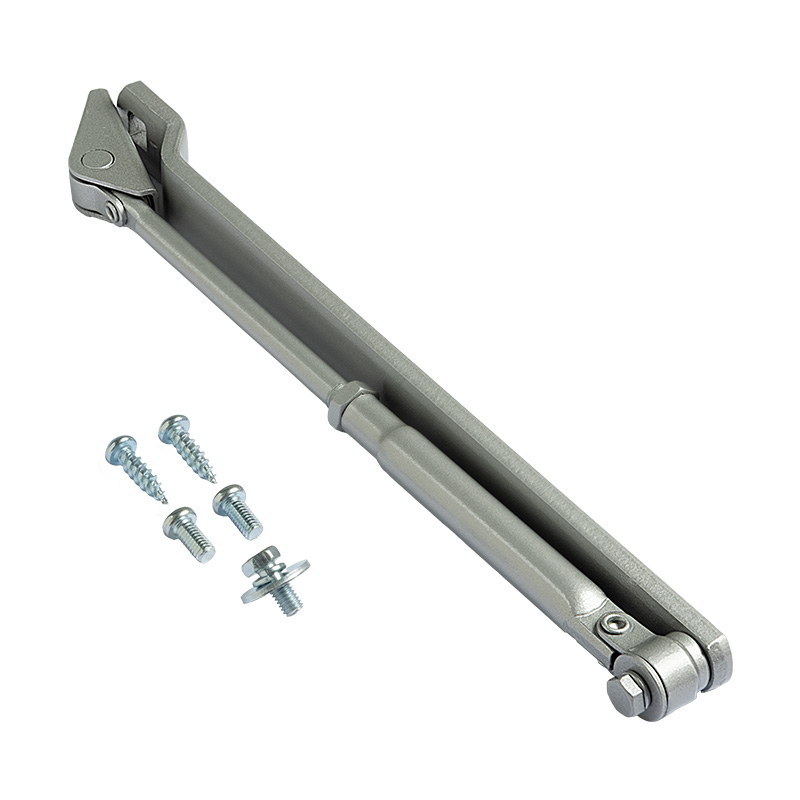 Комплектация и упаковка Тяга для дверного доводчика Рычаг для доводчиков 440 цвет Серый Нора-М