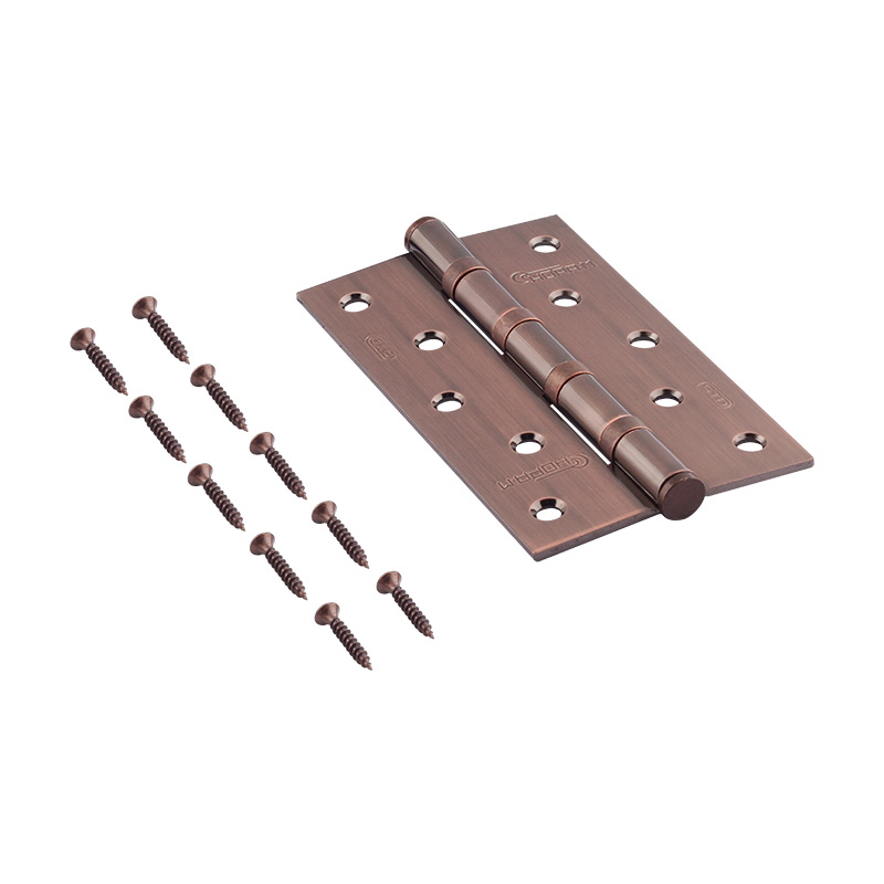 Комплектация и упаковка Петля универсальная 5"-4ВВ STD (125*75*2,5) без колп. цвет Старая медь Нора-М