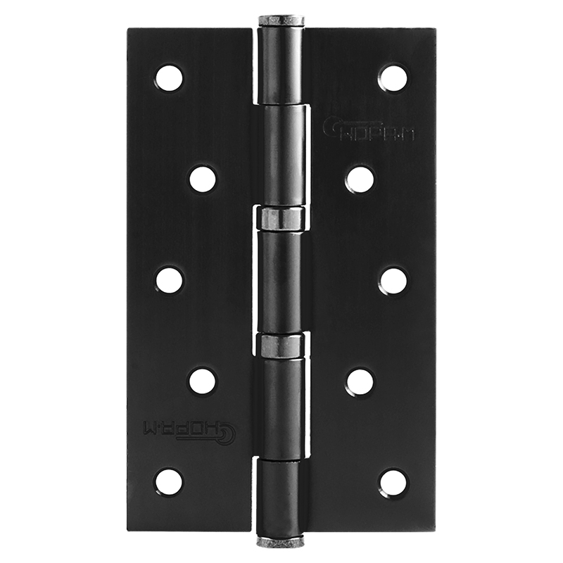 Петля универсальная 5"-2ВВ (125*75*2,5) без колп. цвет Черный Нора-М