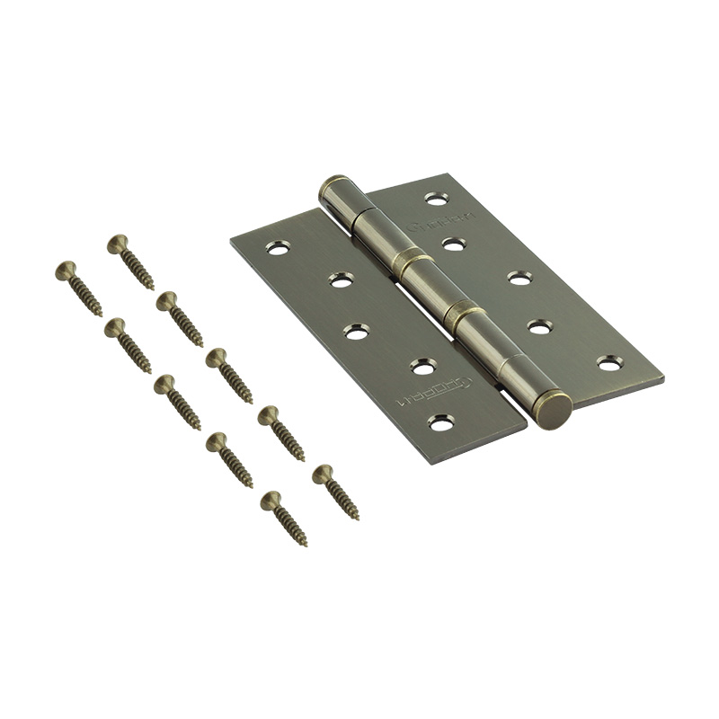 Комплектация и упаковка Петля универсальная 5"-2ВВ (125*75*2,5) без колп. цвет Старая бронза Нора-М