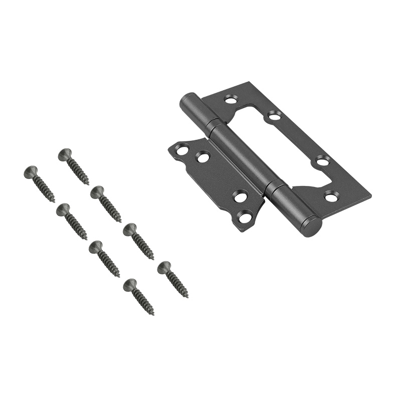 Комплектация и упаковка Петля без врезки 800-5'' (125*74*2,6мм) без колп. ISPARUS цвет Графит Нора-М