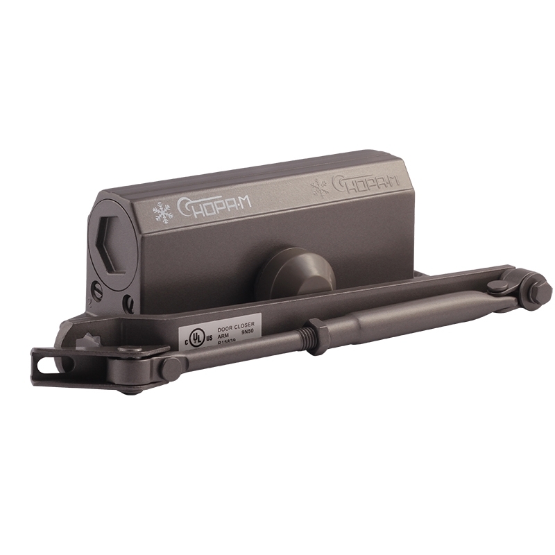 Доводчик дверной 3S мал. цвет Графит (бронза) Нора-М