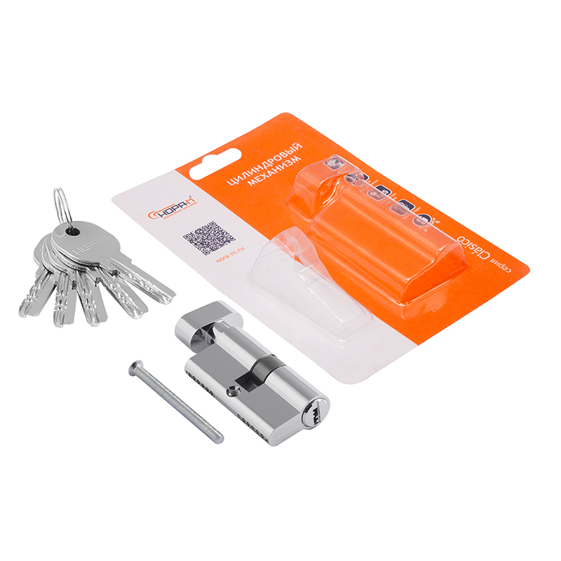 Комплектация и упаковка Цилиндр ЛПУВ цвет Хром Нора-М