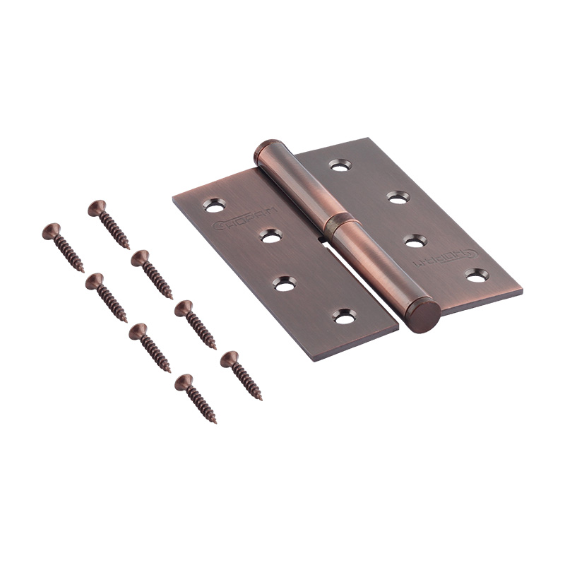 Комплектация и упаковка Петля левая/правая 750-4" (100*75*2,5) без колп. цвет Старая медь Нора-М