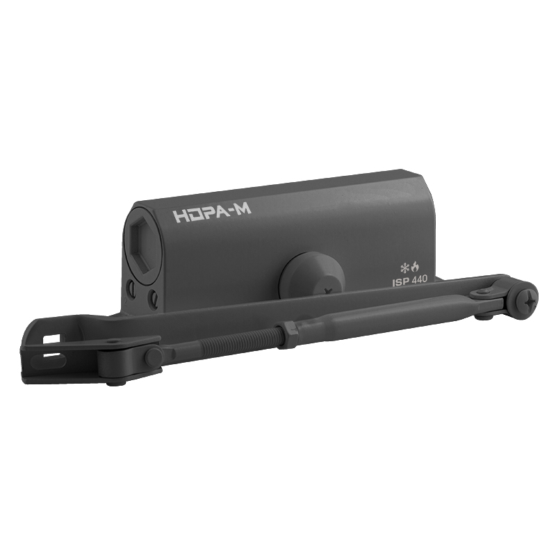 Доводчик дверной 440 ISPARUS цвет Графит (7016) Нора-М