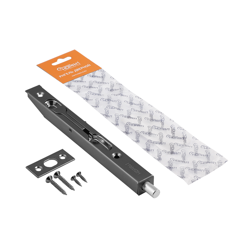 Комплектация и упаковка Ригель 160 мм 6,5" цвет Графит Нора-М