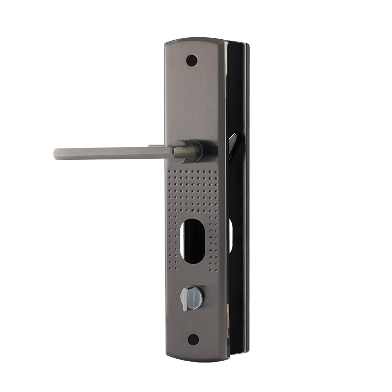 Ручка на планке для китайских дверей 200(108) (правая) цвет Матовый никель Нора-М