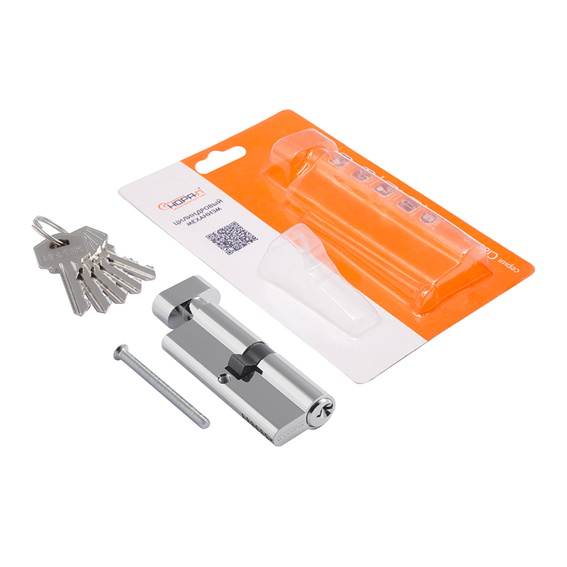 Комплектация и упаковка Цилиндр ЛУВ цвет Хром Нора-М